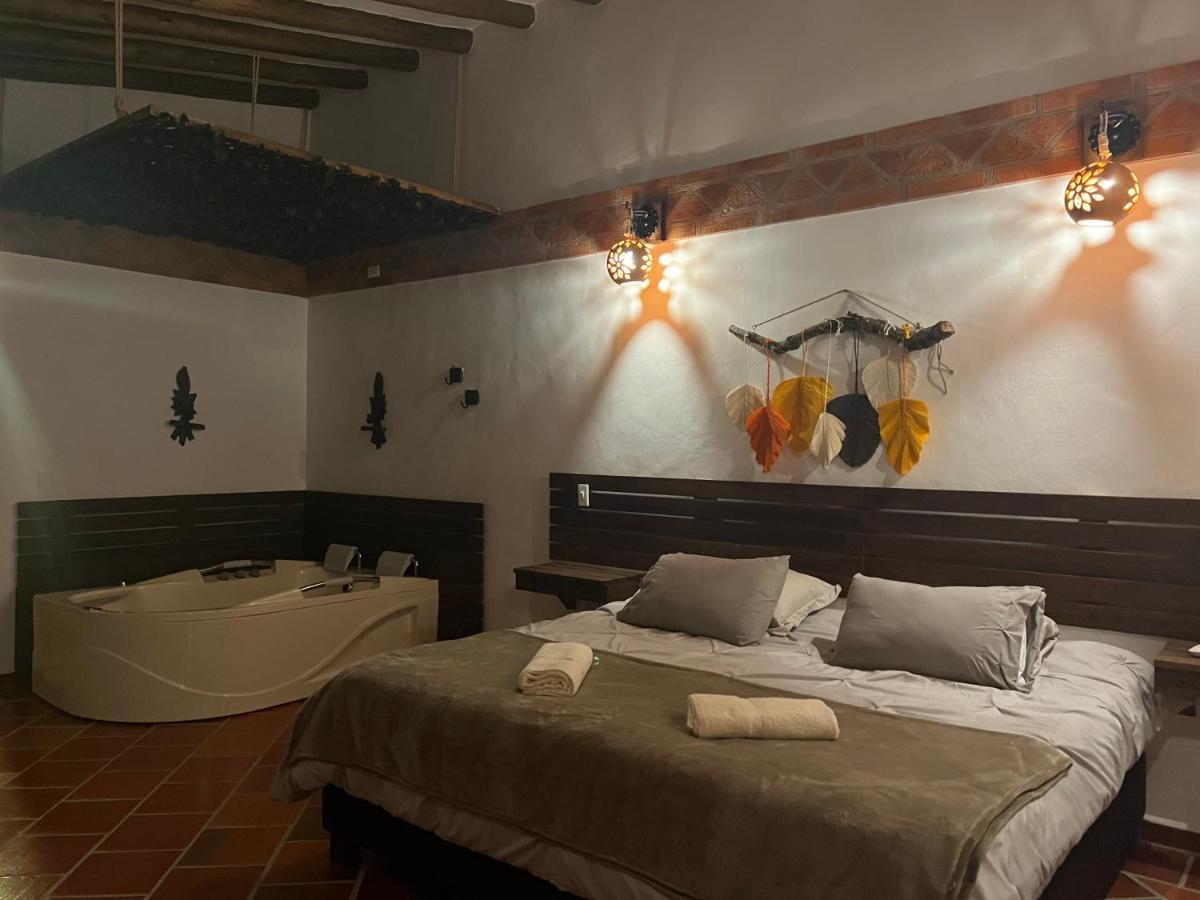 Hotel, Bungalows, Chalet Y Cabanas Aventura Park Villa De Leyva La Periquera Exterior foto